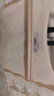 百圖betu女裝夏季新款連衣裙方領(lǐng)蕾絲面料裙子X型連衣裙女2303D04 米白 S 曬單實(shí)拍圖