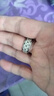 【老鳳銀】999純銀錢(qián)幣戒指國(guó)潮貔貅錢(qián)多多男女可轉(zhuǎn)動(dòng)旋轉(zhuǎn)食指環(huán) 五帝錢(qián)旋轉(zhuǎn)戒(純銀999約11克) 20#(手指周長(zhǎng)60mm) 曬單實(shí)拍圖