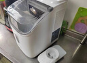 惠康（HICON）制冰機(jī)家用商用擺攤?cè)詣?dòng)冰塊機(jī)30/35kg大容量酒吧冰塊奶茶店全自動(dòng)制冰機(jī)方塊制冰器 熱銷【手動(dòng)+倒扣桶】升級(jí)不銹鋼-24顆-產(chǎn)30KG 曬單實(shí)拍圖