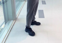 HANG TEN歡騰真皮大碼男鞋2025新款運(yùn)動鞋商務(wù)休閑皮鞋黑色公務(wù)通勤健步鞋 子醬黑 標(biāo)準(zhǔn)皮鞋碼 41 曬單實拍圖