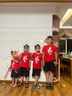【2件套】男童套裝哪咤兒童運動服2025新款男大童純棉短袖兩件套 少年哪吒紅+中國K黑 130 曬單實拍圖