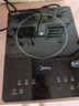美的（Midea）電磁爐 2200W家用大功率電磁灶 9檔勻火4D防水多功能烹飪 一鍵爆炒觸控面板 線下門店同款一套帶鍋 線下同款丨湯炒鍋雙配丨黑晶面板 曬單實(shí)拍圖