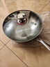 雙立人（ZWILLING）特厚316不銹鋼炒鍋食品級家用炒菜鍋電磁爐燃氣灶專用平底不粘鍋 特厚五層鋼-316食品級/炒鍋 20cm 曬單實拍圖