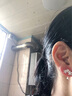 夢(mèng)可飾簡(jiǎn)約S999銀花花耳環(huán)女時(shí)尚百搭耳骨釘小眾設(shè)計(jì)感擰螺絲花朵銀耳釘 繁花純銀耳釘（流蘇款） 足銀 曬單實(shí)拍圖