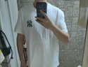 MY-WY國(guó)際潮牌純棉短袖男士t恤夏季薄款2025新款白色衣服夏裝t恤衫 WY005白色純棉 短T XL 適合120-140斤 曬單實(shí)拍圖