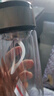 【?京東物流配送】高硼硅雙層玻璃杯大容量泡茶杯水杯子茶水分離 【雙層加厚】茶杯 350ml 1只 曬單實拍圖