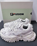 FILA FUSION斐樂(lè )官方潮牌運動(dòng)鞋厚底女子跑步鞋潮流增高春秋款休閑時(shí)尚 曬單實(shí)拍圖