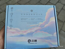 芬騰 內(nèi)褲女80S超柔棉10A抑菌3條裝2025年新款防走光安全褲女平角內(nèi)褲 曬單實拍圖