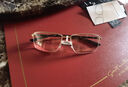 保時(shí)捷（PORSCHE DESIGN）眼鏡框男款商務(wù)日本鈦材半框近視眼鏡架P8316 B+配鏡法國1.60鏡片 曬單實(shí)拍圖