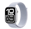 Apple/蘋(píng)果 Watch Series 10 智能手表GPS+蜂窩款46毫米銀色鋁金屬表殼青云色回環(huán)式運(yùn)動(dòng)表帶MWYH3CH/B 曬單實(shí)拍圖