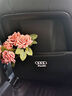 猛道奧迪Q5L/Q3/Q7Q8/A3A3L/A4LA6L座椅防踢墊改裝車(chē)內(nèi)后排座椅防踢墊 奧迪座椅防踢【時(shí)尚黑】一對(duì) 曬單實(shí)拍圖