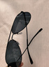 帕森（PARZIN）偏光太陽鏡男 范丞丞同款復(fù)古飛行員框眼鏡 防曬駕駛潮墨鏡PZ8380 曬單實拍圖