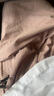 無印良品（MUJI）IDEE 女式 平紋 燈籠裙 長(zhǎng)半身裙女裙子女裝25年夏季款GA53CC5S 煙熏粉色 均碼 曬單實(shí)拍圖
