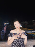 妙奕嘉法式碎花連衣裙純欲裙子夏天女裝2025新款長裙顯瘦遮肚子小個子 【黑色】荷葉邊碎花背心連衣裙 XL 【建議120-130斤】 曬單實拍圖