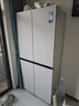 美的（Midea）首創(chuàng)45cm超薄嵌入餐邊柜家用客廳冰箱左餐右廚大容量底部散熱十字四開門國(guó)家補(bǔ)貼BCD-427WUSGPZM 曬單實(shí)拍圖