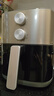 美的（Midea）空氣炸鍋炎烤雙熱源 可視不用翻面 實(shí)用大容量6.5L 易用旋扭控溫控時(shí) 烤箱煎烤烘炸一體機(jī) KZE6559 曬單實(shí)拍圖