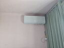 海爾（Haier）空調(diào)凈省電Plus1.5匹強(qiáng)勁冷暖新一級(jí)能效節(jié)能變頻家用掛機(jī)壁掛式一鍵AI省電除菌 全屋智聯(lián)獨(dú)立除濕 1.5匹 一級(jí)能效 一天兩度電+大風(fēng)口一鍵AI省電 曬單實(shí)拍圖
