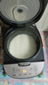 美的（Midea）電飯煲5L家用黑瓷鼎釜內(nèi)膽可拆洗上蓋板24H智能預(yù)約香甜柴火飯煮小米粥微壓電飯鍋 AFB5027R 曬單實(shí)拍圖