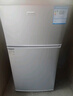 長城（GREAT WALL FRIDGE）家用迷你小冰箱小型冷凍冷藏保鮮宿舍出租房辦公室節(jié)能省電雙開門電冰箱 銀色108L【一級能效 全國聯(lián)保】 曬單實拍圖