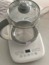 九陽（Joyoung）養(yǎng)生壺迷你玻璃花茶壺煮茶器 12大功能11檔溫度 0膠水恒溫電熱燒水壺1.5L 1506BQ 曬單實拍圖