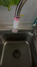 廚房水龍頭防濺花灑過濾器延伸器可旋轉伸縮自來水節(jié)水濾水器通用 水龍頭防濺頭【顏色隨機3個裝】 曬單實拍圖