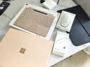微軟【全新AI】Surface Pro第11版平板筆記本二合一13英寸OLED觸控電腦AIPC辦公商務(wù) 驍龍XElite(12核)16G 512G 沙漫金 【主機(jī)+原裝鍵盤（可選色）+觸控筆2代+鼠標(biāo) 曬單實(shí)拍圖