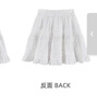 浪莎蕾絲短裙女半身裙夏季2025年新款芭蕾風蛋糕裙高腰甜美蓬蓬裙 曬單實拍圖