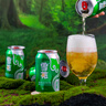 雪花啤酒（Snowbeer）清爽 330ml*24聽 口感冰爽【經(jīng)典熱銷】 曬單實(shí)拍圖