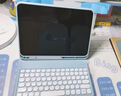 CANHOOGD適用ipad鍵盤蘋果11/10/9/8/air7/6/5/pro11帶筆槽A16平板保護(hù)殼藍(lán)牙鍵盤鼠標(biāo)套裝 【藍(lán)色-圓形鍵盤】-八件套 iPad 11(A16) /10代通用 曬單實(shí)拍圖