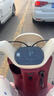愛瑪電動三輪車星瀚60V20Ah大動力長續(xù)航80km家用可帶棚小型雙座舒適 源彩焦糖紅 曬單實拍圖