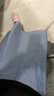 無(wú)印良品 MUJI 女式不易起皺平紋寬擺裙 長(cháng)半身裙女款裙子半裙 BE1T5C4S 藏青色條紋 L (165/70A) 曬單實(shí)拍圖