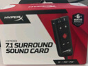 極度未知（HYPERX）全新靈音Plus聲卡 7.1虛擬環(huán)繞音效聲卡 颶風(fēng)2游戲耳機降噪聲卡 【靈音Plus聲卡+云雀2黑色】 曬單實(shí)拍圖