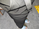 蕉內(nèi)（Bananain）熱皮501++男士直筒長(zhǎng)褲休閑褲子秋冬季款運(yùn)動(dòng)男裝保暖防風(fēng)易穿搭 黑色 2XL 曬單實(shí)拍圖