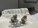 VVIENNE WESTLOCK【專柜正品】順豐包郵薇薇安西太后土星吊墜耳環(huán)輕奢高級情侶耳釘 螺旋土星耳釘 曬單實拍圖