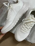 李寧輕弦丨跑步鞋女鞋春夏季潮流百搭休閑慢跑鞋 云霧白-1 38 曬單實(shí)拍圖