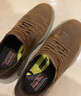 斯凱奇（Skechers）閃穿鞋男鞋夏季薄款休閑商務(wù)鞋軟底一腳蹬德比鞋舒適上班鞋205046 曬單實(shí)拍圖