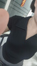 啄木鳥短袖t恤女2025夏季polo翻領(lǐng)上衣短款收腰修身休閑設(shè)計感 黑色 M 曬單實拍圖
