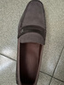 S.T.Dupont都彭男士休閑豆豆鞋商務(wù)開(kāi)車(chē)鞋反絨牛皮透氣舒適樂(lè)福鞋 E26215210 E26215210（灰色） 37 曬單實(shí)拍圖