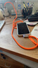 艾昊者適用蘋(píng)果數(shù)據(jù)線iphone手機(jī)充電線120W快充線旋轉(zhuǎn)彎頭iPhone14/13/12/XR/iPad車(chē)載機(jī)客線旋轉(zhuǎn)機(jī)甲線 適用蘋(píng)果快充線【橙】180°旋轉(zhuǎn)頭帶燈加粗機(jī)客線 1.5米 曬單實(shí)拍圖