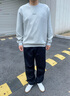 森馬（Semir）休閑褲男工裝褲寬松直筒褲子秋季戶外時(shí)尚純色長褲純棉松緊腰 黑色90001 XL 曬單實(shí)拍圖