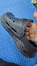 斯凱奇（Skechers）泡泡鞋丨夏季情侶洞洞鞋女沙灘踩屎感拖鞋男增高防臭透氣涉水鞋 曬單實(shí)拍圖
