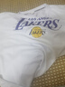 騰訊體育騰訊nba體育生美式籃球短袖t恤湖人太陽灰熊勇士訓練熱身運動速干 湖人白 3XL181  187    73  80KG 曬單實拍圖