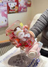 森森貓兒童水杯女孩可愛上學(xué)專用吸管杯帶背帶小學(xué)生幼兒園防摔水壺杯子 卡通吸管粉650毫升+杯刷3d貼 曬單實(shí)拍圖