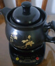 一壺百飲全自動(dòng)中藥鍋煎藥壺熬藥鍋煎中藥電煎壺熬藥熬中藥罐電砂鍋煎藥砂鍋中藥鍋煲藥壺電砂鍋陶瓷煮藥壺 人參貼花【適合95%藥材量】 4L 黑壺A+黑底座 曬單實(shí)拍圖