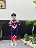 奧特曼男童奧特曼衣服春秋發(fā)光套裝兒童男孩帥氣小孩洋氣賽羅蜘蛛俠童裝 【歐布】（發(fā)光眼鏡） 套裝 120 【建議身高110-120cm】 曬單實(shí)拍圖