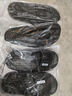 夏季新款防滑厚底居家用情侶軟底浴室洗澡卡通涼拖鞋男外穿拖鞋女 黑色 44-45 【建議43--44碼】 曬單實(shí)拍圖