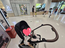 cybex嬰兒車可坐可躺 輕便可折疊雙向高景觀寶寶四季推車Mios3 賽亞黑（玫瑰金車架） 曬單實(shí)拍圖