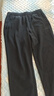 安踏（ANTA）運動(dòng)褲男士衛褲25年秋季透氣戶(hù)外跑步長(cháng)褲子休閑褲束腳寬松褲子 【字母螺紋收口】黑色7303-1 XL 曬單實(shí)拍圖