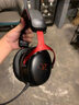 iKF V11 Pro7.1四模無線游戲耳機(jī)頭戴式7.1環(huán)繞音效藍(lán)牙有線電競專用三角洲FPS無畏契約辨位 黑紅色 曬單實(shí)拍圖