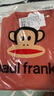 大嘴猴（paul frank）短袖男士重磅夏季寬松短袖T恤男上衣服打底衫男裝 磚紅色 3XL  曬單實拍圖